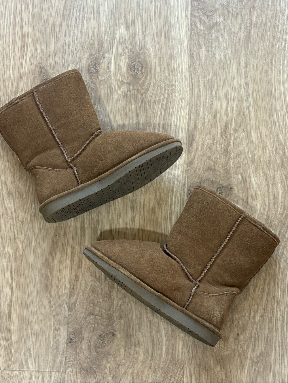 Natural Reflections Faux Fur Lined Winter Boots Size 9 Brown